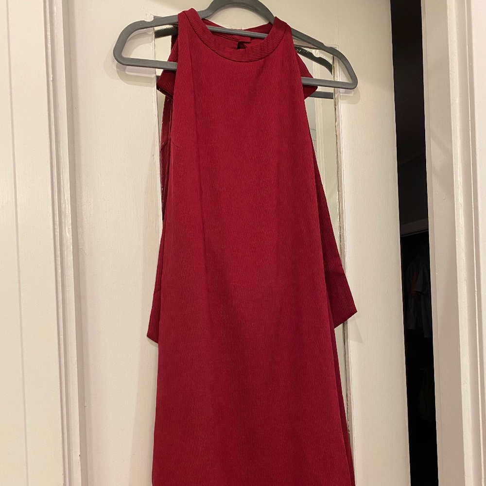 Maroon Cocktail Dress
